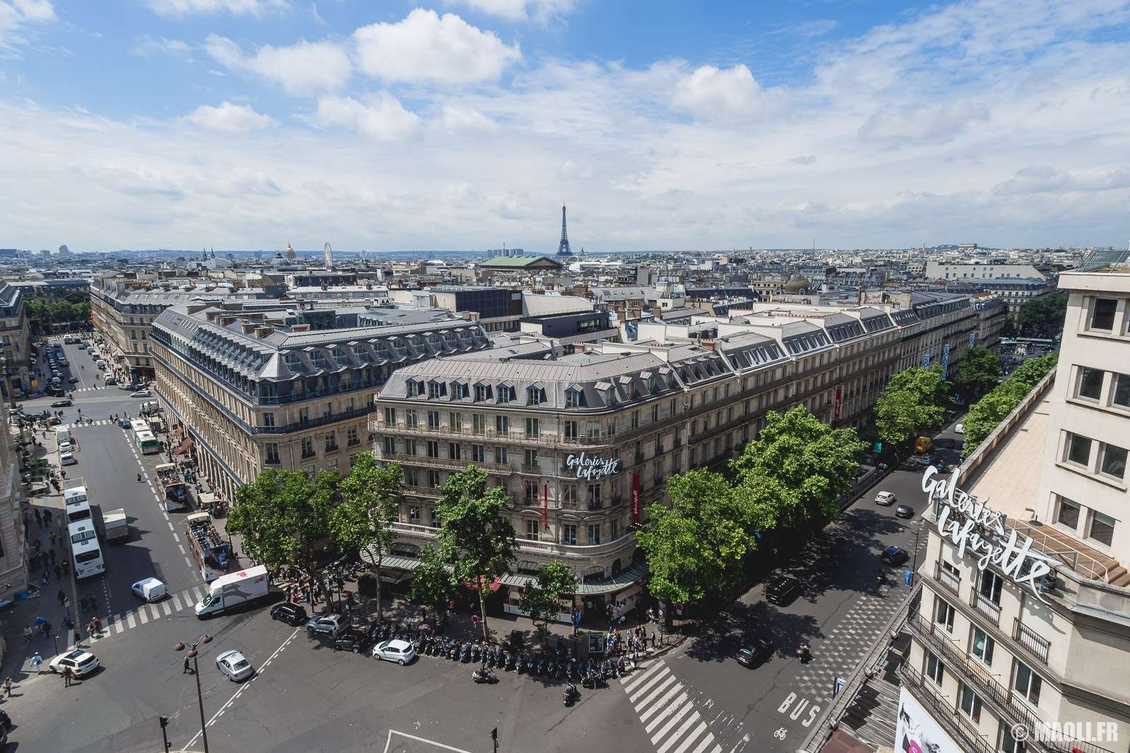 Galeries Lafayette-Grands Magasin-Boulevard Haussmann-Paris Shopping